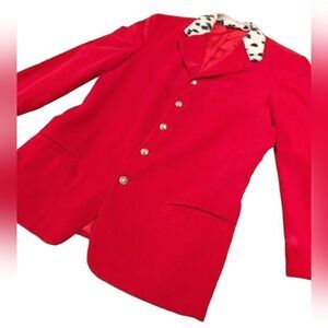 Versace Jeans Velvet Blazer Jacket Medusa  SZ Small Men's Vintage Authentic